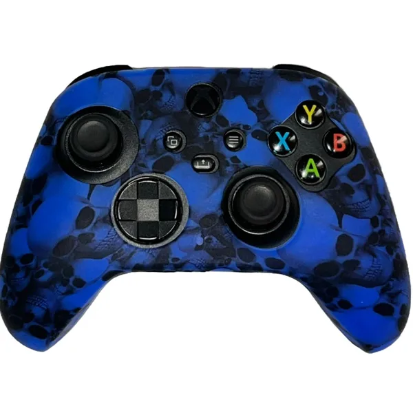 کاور کنترلر Xbox Series X/S - طرح جمجمه آبی