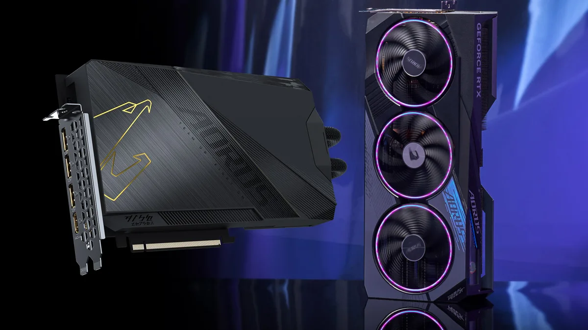 مقایسه کارت گرافیکهای Aorus GeForce RTX 4090 | مدلهای Xtreme و Master