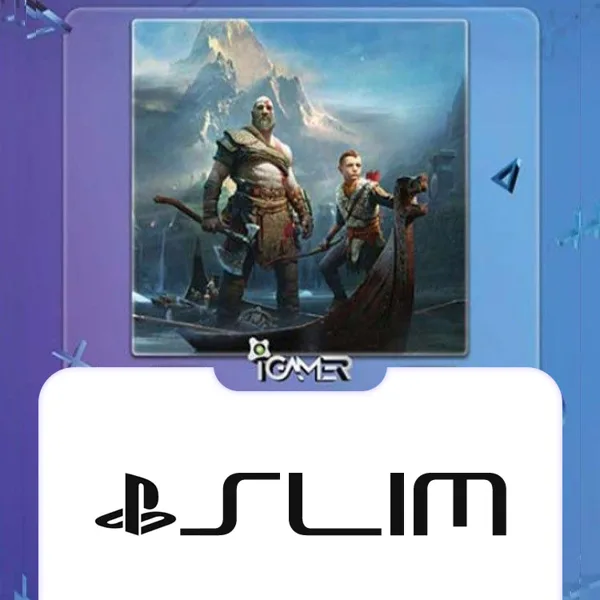 خرید اسکین پلی استیشن 4 اسلیم - God of War - Code 2