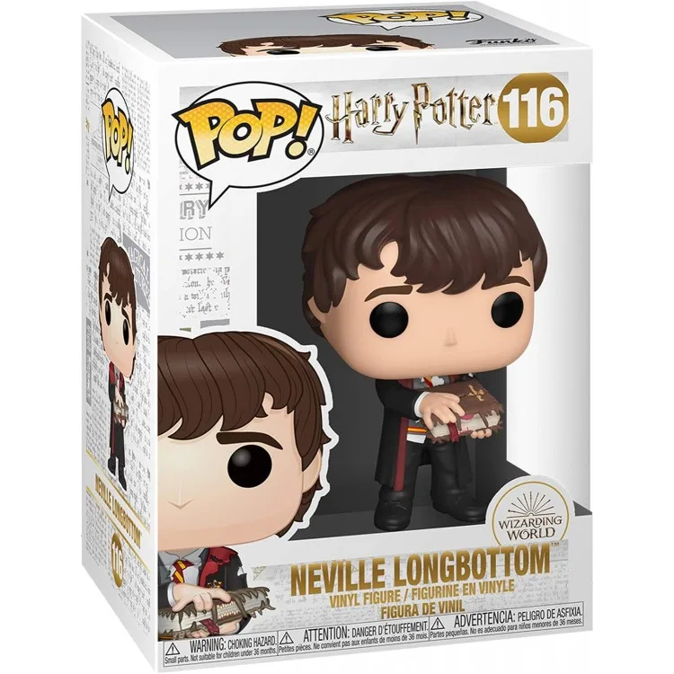 خرید عروسک POP! - شخصیت Neville Longbottom با کتاب هیولا از فیلم هری پاتر