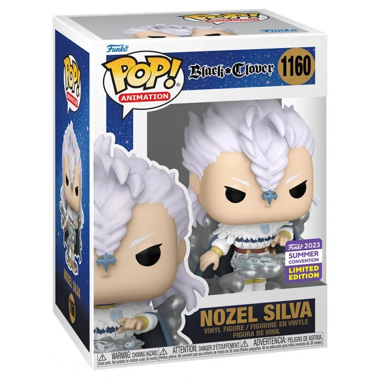 خرید فانکو پاپ Nozel Silva از انیمه Black Clover - نسخه محدود رویداد Funko 2023 Summer