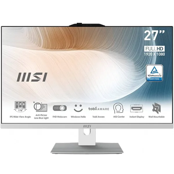 خرید کامپیوتر همه کاره MSI Modern AM272P 12M-C - سفید