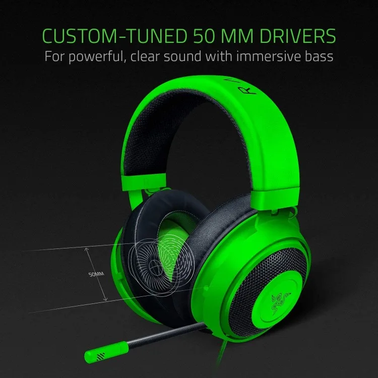 خرید هدست Razer Kraken - سبز