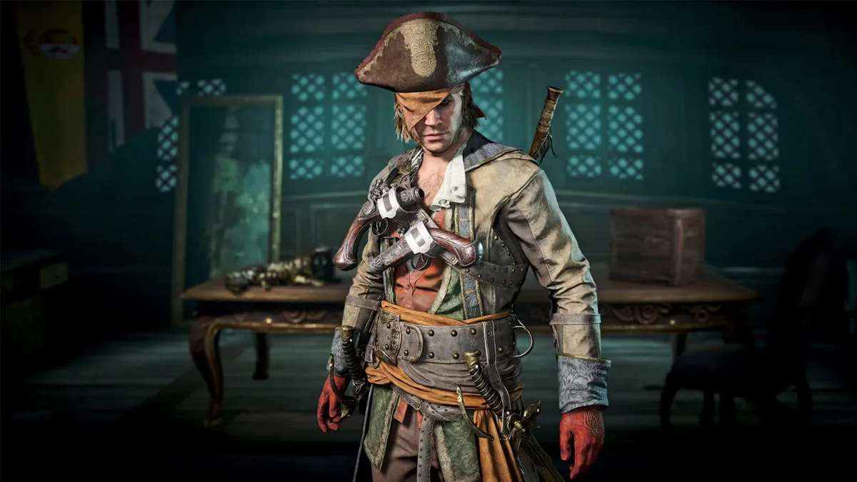 آموزش Assassin's Creed Black Flag Resynced: نحوه بهدست آوردن تمام لباسها