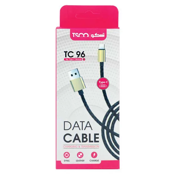 خرید کابل USB تایپ C تسکو TC-96
