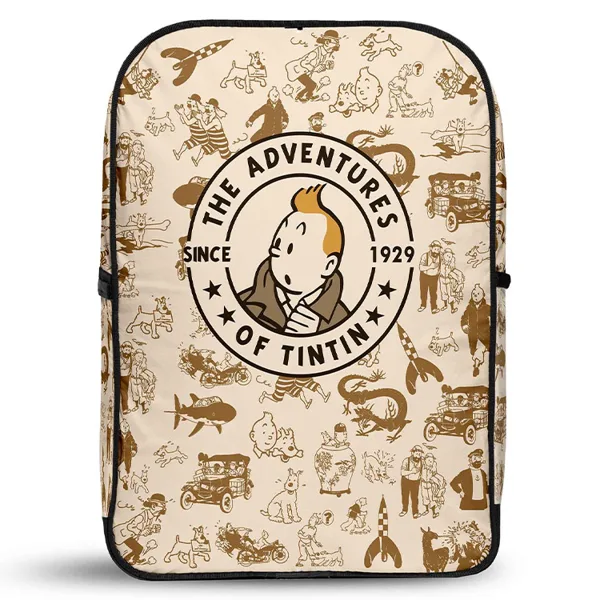 خرید کوله پشتی ونگارد - مخملی - طرح The Adventures of Tintin