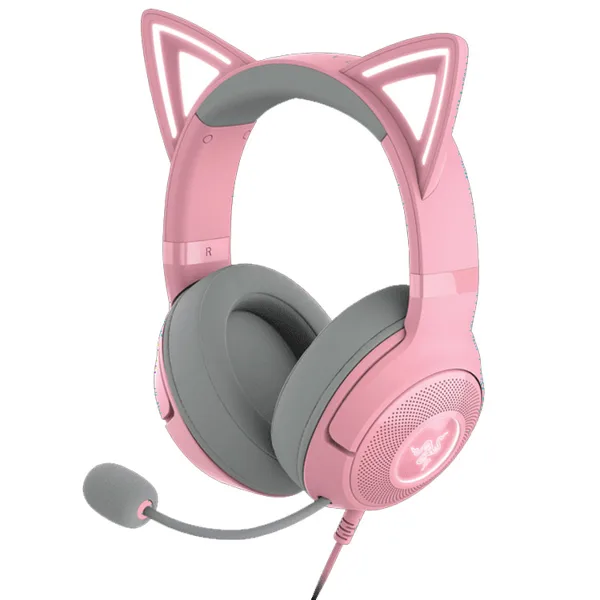 خرید هدست Razer Kraken Kitty V2 - صورتی