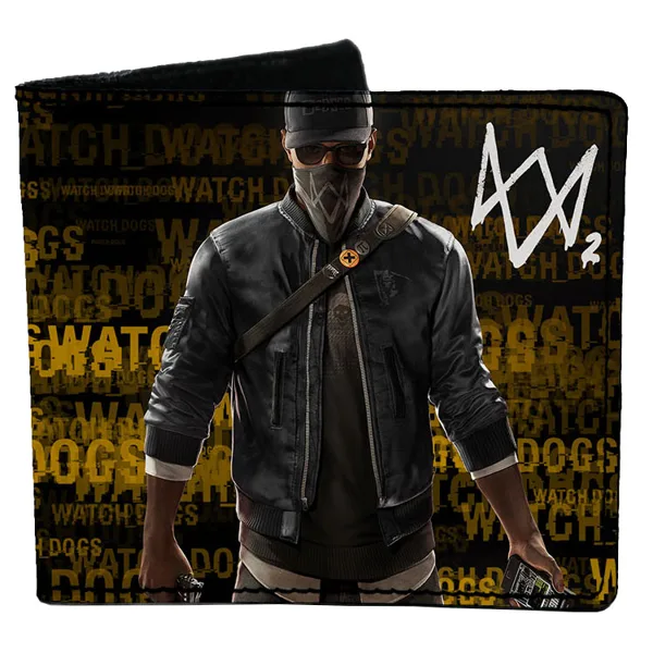 خرید کیف پول ونگارد - طرح Watch Dogs 2
