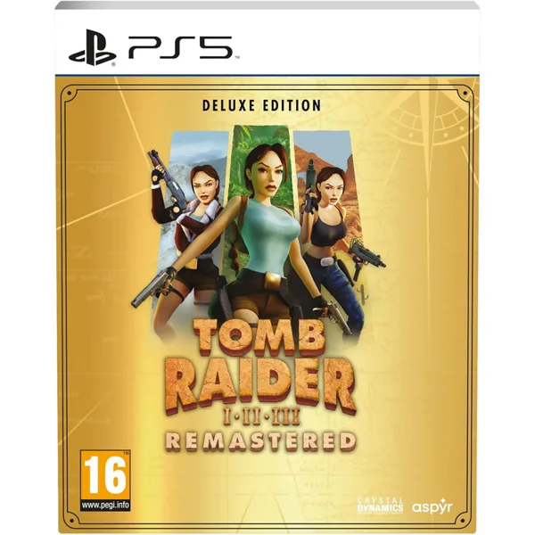 خرید بازی Tomb Raider I-II-III Remastered نسخه دلوکس برای PS5