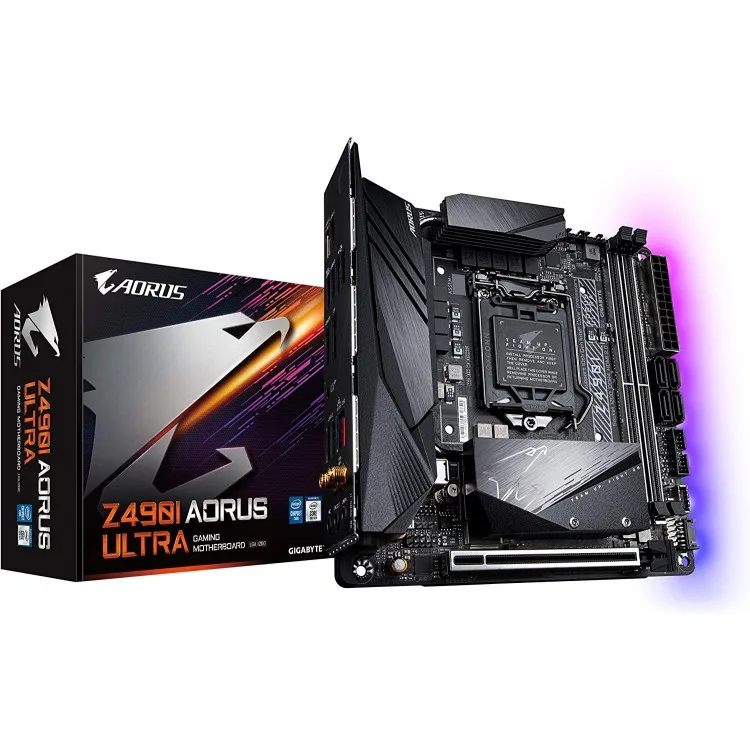 خرید مادربرد Aorus Z490I Ultra - فرم مینی ITX - چیپست اینتل