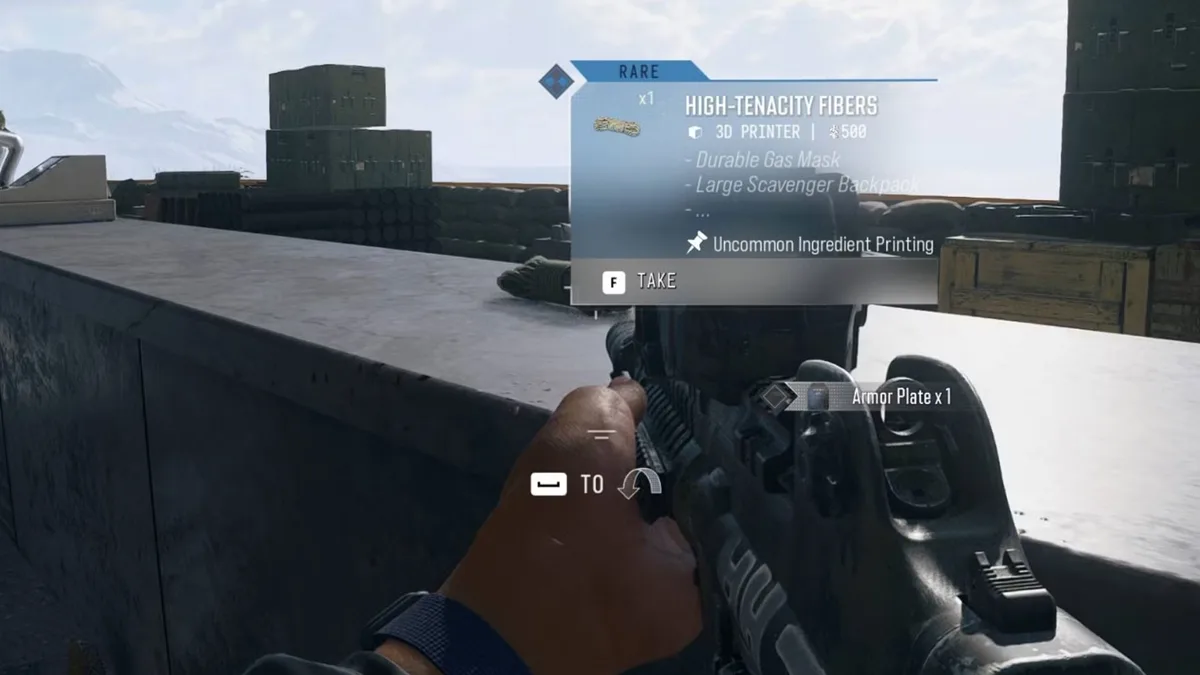 آموزش Call of Duty: Modern Warfare 4: پیدا کردن الیاف مقاوم در برابر کشش