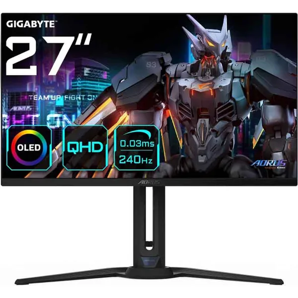 خرید مانیتور Gigabyte Aorus FO27Q2 OLED - کیفیت 2K - سایز ۲۷ اینچ