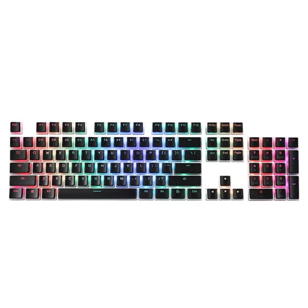 خرید دکمه کیبورد Redragon A130 - روکش دابل شات PBT - پک ۱۰۴ تایی - سیاه