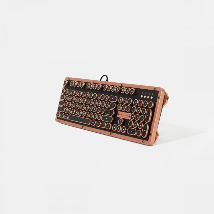 خرید کیبورد AZIO Retro Classic USB - سوییچ مکانیکی - طرح Artisan