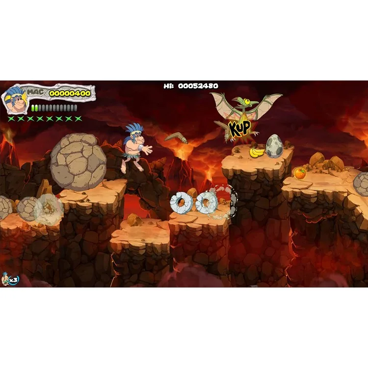 خرید بازی New Joe & Mac: Caveman Ninja نسخه T-Rex برای PS5