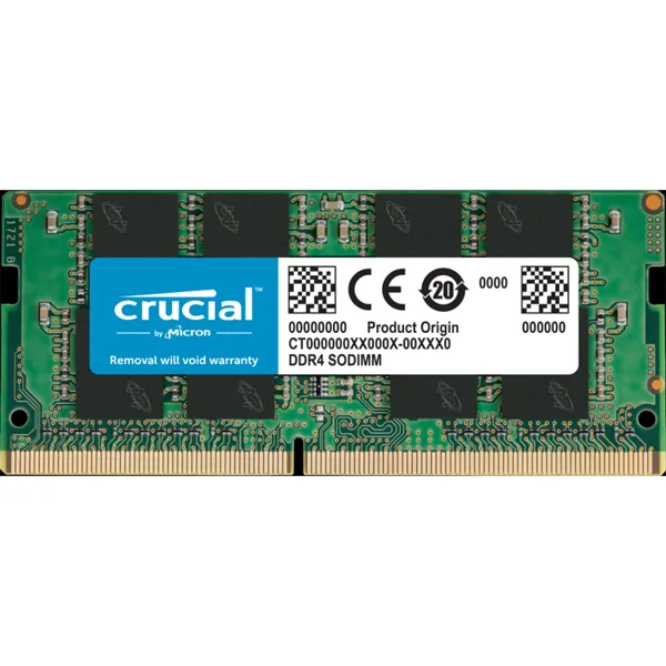 خرید رم Crucial SODIMM - ظرفیت 16 گیگابایت - DDR4 - فرکانس 2666 مگاهرتز - CL19