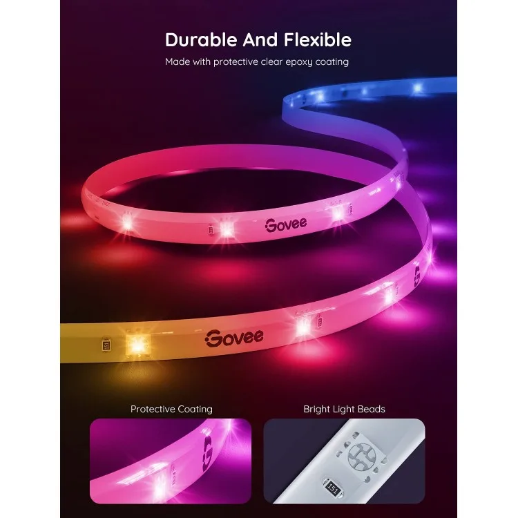 خرید لامپ هوشمند GoVee RGBIC LED - پنج متر