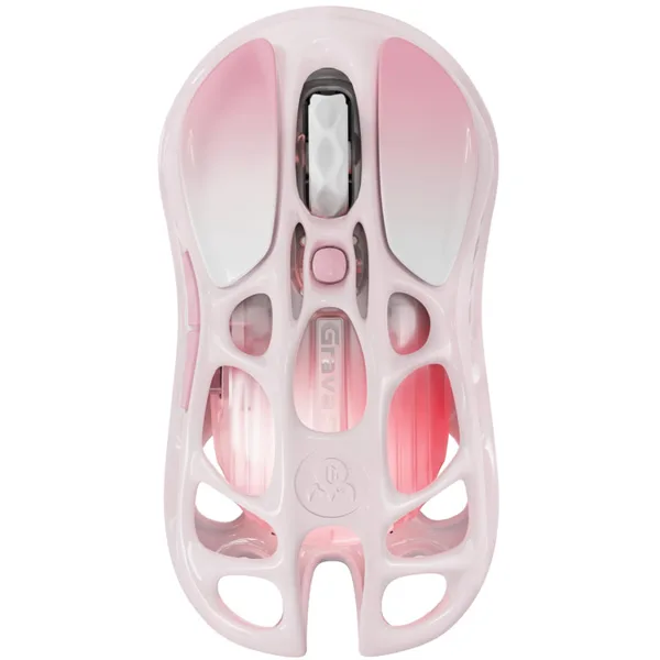 خرید موس GravaStar Mercury M1 Pro - بی سیم - نسخه ویژه Sakura Pink