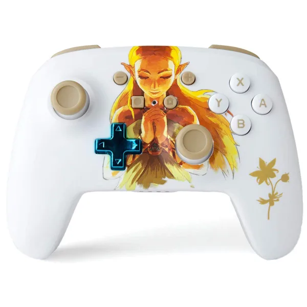 خرید کنترلر بی سیم PowerA Enhanced برای نینتندو سوییچ - طرح Princess Zelda