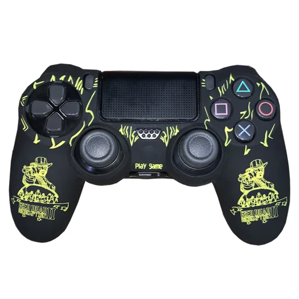 روکش کنترلر Dualshock 4 Cover - Red Dead Redemption 2 Yellow