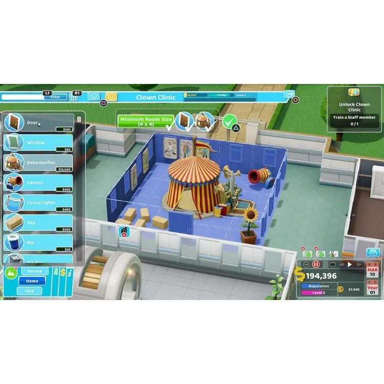 خرید بازی Two Point Hospital نسخه Jumbo برای نینتندو سوییچ