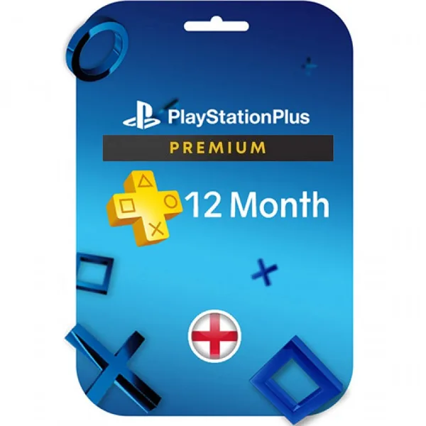 خرید اکانت Playstation Plus Premium یک ساله انگلیس