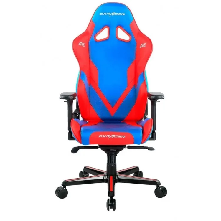 خرید صندلی گیمینگ DXRacer سری گلادیاتور - آبی/قرمز