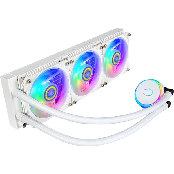 خرید کولر پردازنده Cooler Master MasterLiquid PL360 FLUX - سفید