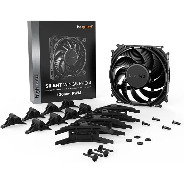 خرید فن کیس Be Quiet Silent Wings Pro 4 - سایز 120 میلیمتر