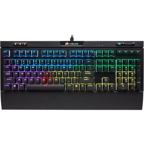 خرید کیبورد Corsair Strafe RGB Mk.2 - سوییچ مکانیکی Cherry MX قرمز
