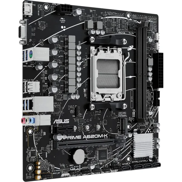 خرید مادربرد Asus Prime A620M-K - فرم M-ATX - چیپست AMD