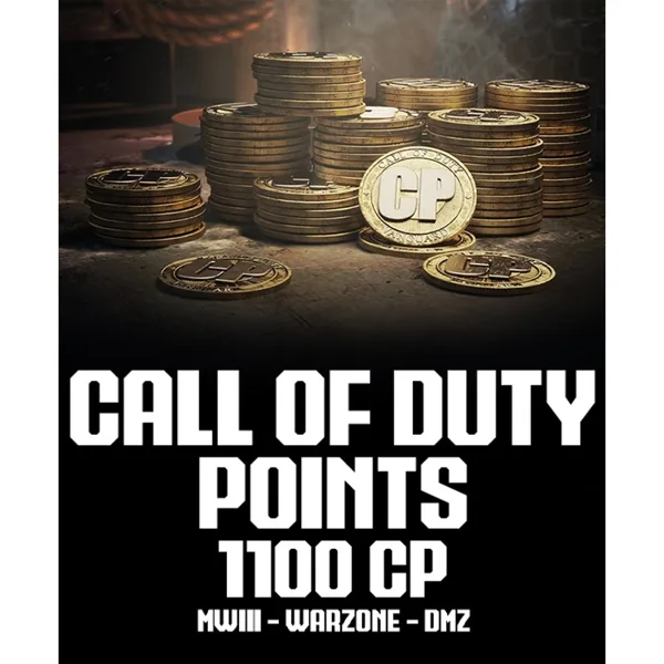 خرید گیفت کارت Call of Duty برای پلی استیشن - 1100CP - ریجن آمریکا - دیجیتالی
