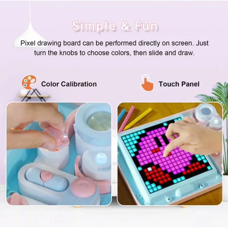 خرید تبلت Divoom Pixoo Factory مخصوص کودکان - آبی