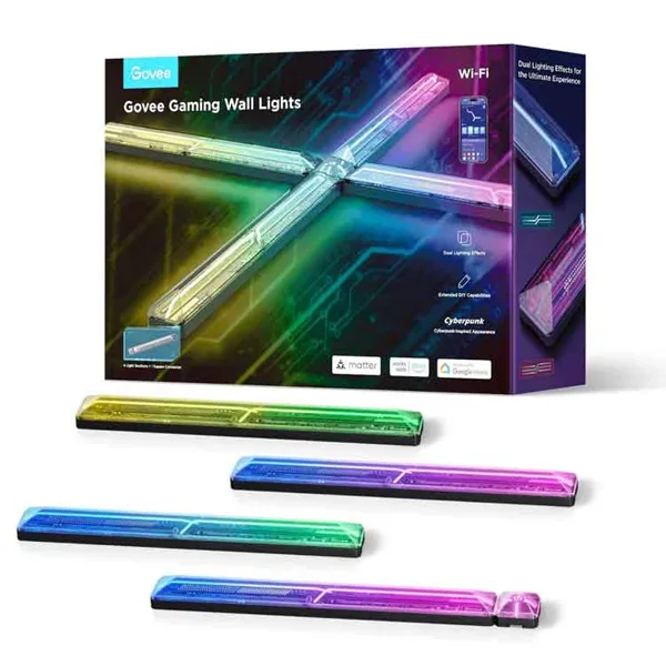 خرید Govee Gaming Wall Lights - 4+1 Pack