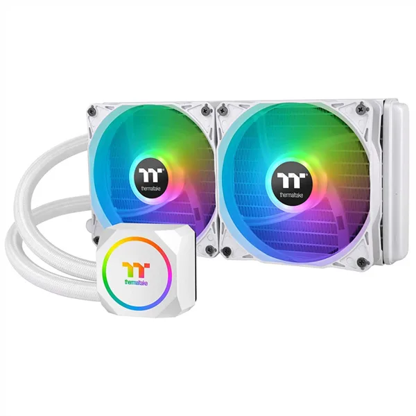خرید خنک کننده پردازنده Thermaltake TH240 - خنک کننده مایع - نسخه Snow