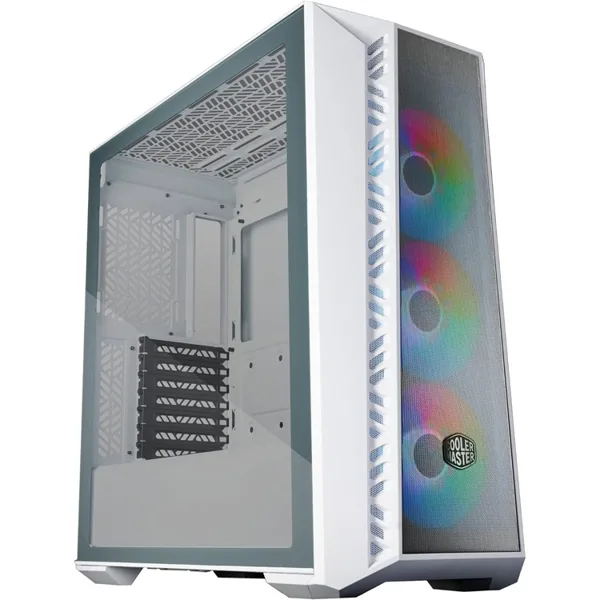 خرید کیس کامپیوتر Cooler Master MasterBox 520 Mesh - شاسی مید تاور - سفید