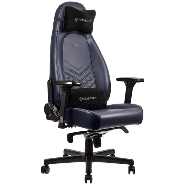 خرید صندلی گیمینگ Noblechairs ICON- آبی REAL LEATHER