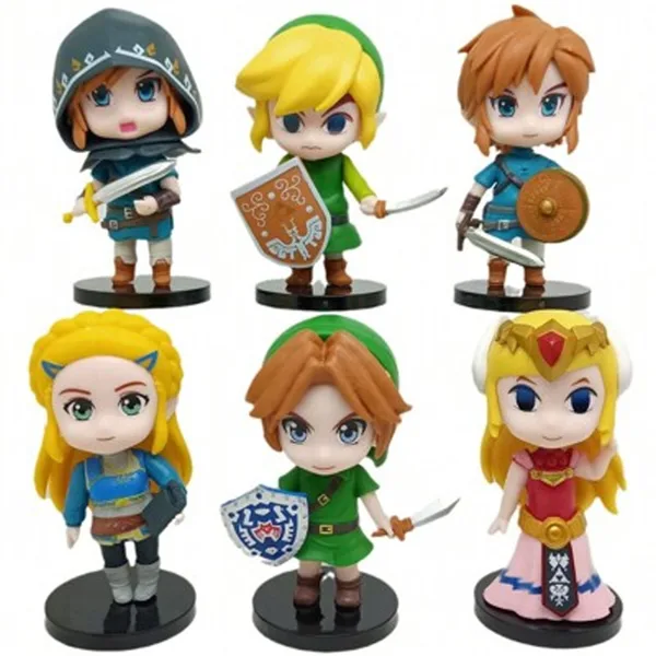 خرید فیگورهای بازی The Legend of Zelda - پک شش عددی