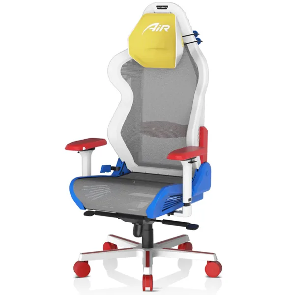 خرید صندلی DXRacer سری Air Pro - مدل D7200 - زرد/قرمز/آبی