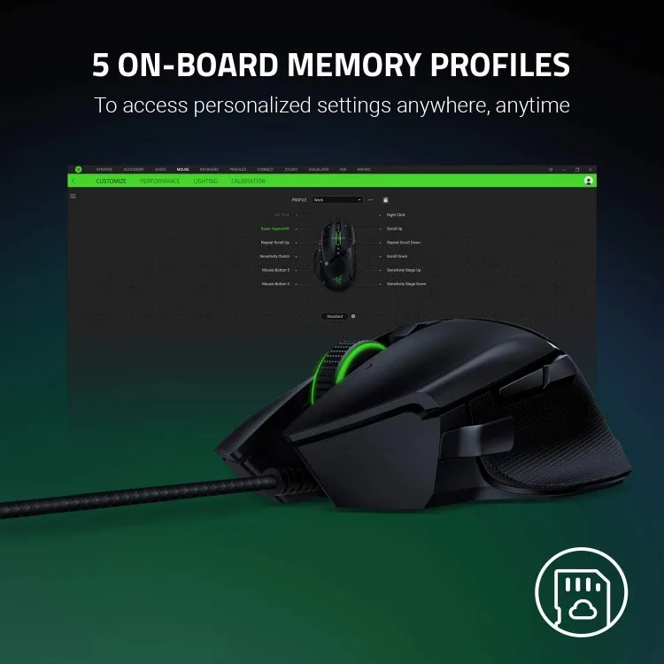 خرید موس Razer Basilisk v2