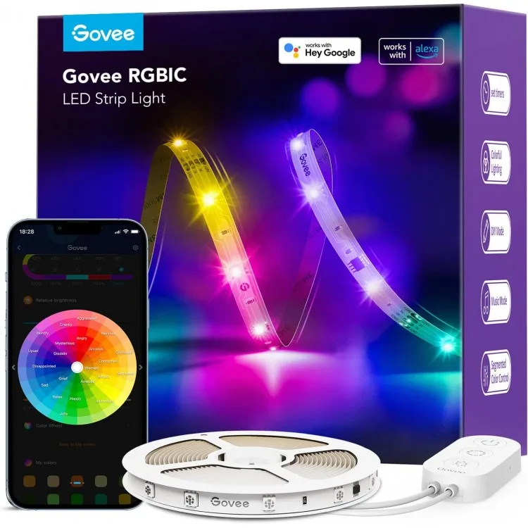 خرید لامپ هوشمند GoVee Basic - طول پنج متر