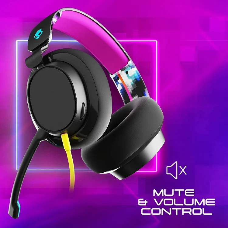 خرید هدست Skullcandy SLYR - رنگ Digi-Hype سیاه