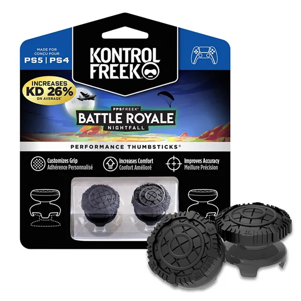 خرید روکش آنالوگ KontrolFreek مخصوص PS5 و PS4 - طرح Battle Royale Nightfall