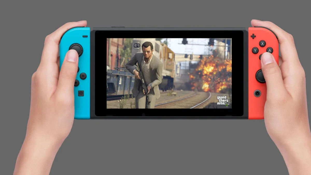 هکرها بازی GTA 5 را روی نینتندو سوییچ اجرا کردند