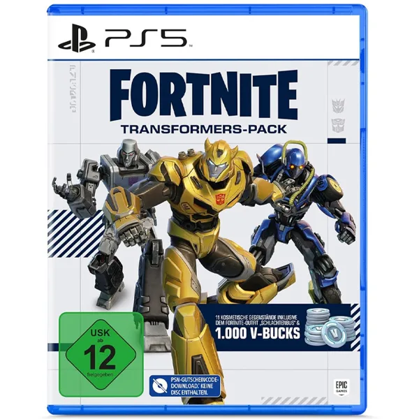 خرید پک Transformers بازی فورتنایت برای PS5