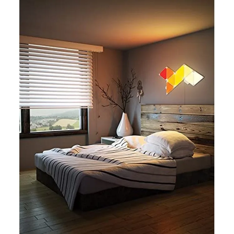 خرید پنل روشنایی هوشمند Nanoleaf - پک موسیقی Aurora Rhythm شامل 15 قطعه