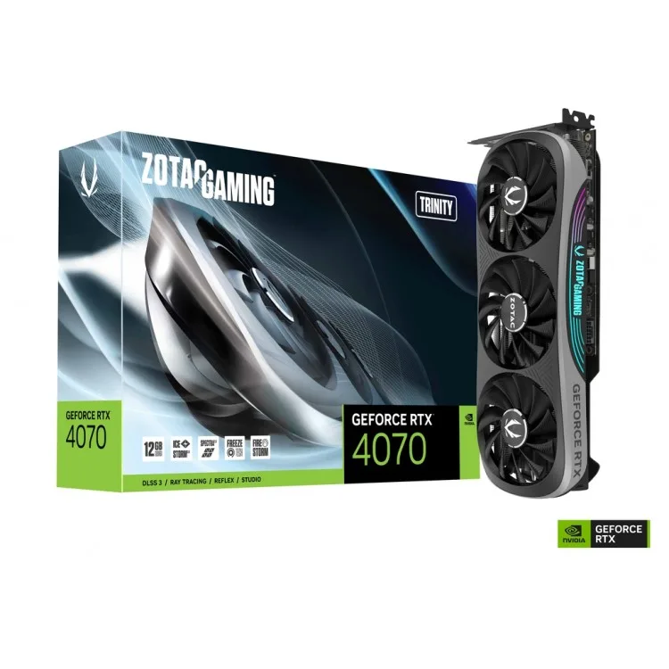 خرید کارت گرافیک ZOTAC GeForce RTX 4070 Trinity - حافظه 12 گیگابایت