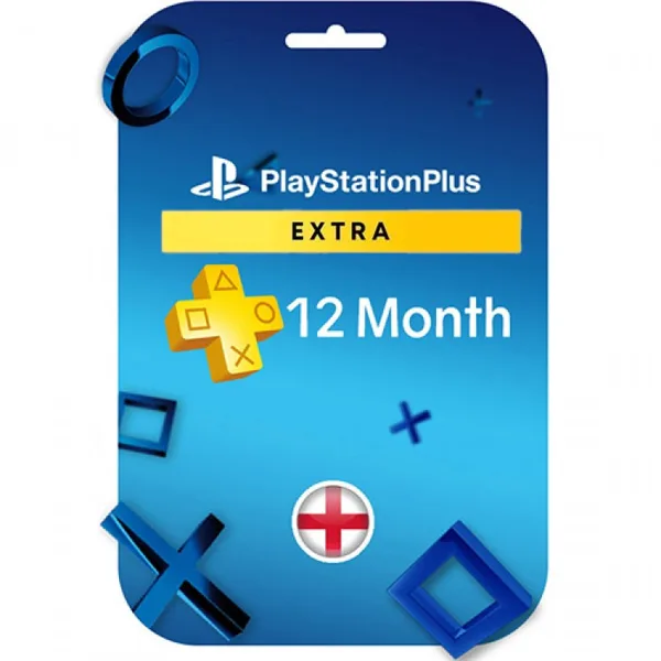 خرید اکانت Playstation Plus Extra یک ساله انگلیس