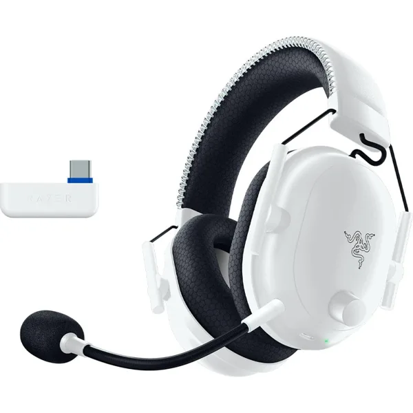 خرید هدست Razer Blackshark V2 Pro 2025 مخصوص پلی استیشن - بی سیم - سفید