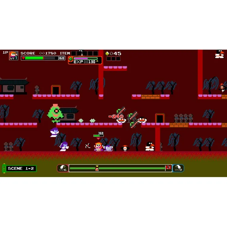 خرید بازی Ninja Jajamaru: The Great Yokai Battle +Hell نسخه دلوکس برای نینتندو سوییچ